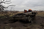 Carcassa di carro armato ucraino 3