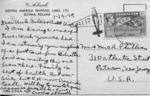 Una cartolina della Sobieski spedita da Gibiliterra