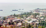 A view of Sukhumi from the Černiavskij mountain