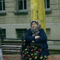 Una donna turca residente in Germania