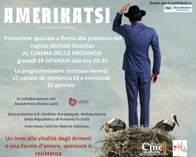 Amerikatsi evento gennaio 2025 Amerikatsi evento gennaio 2025