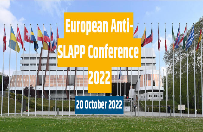 European Anti SLAPP Conference 2022