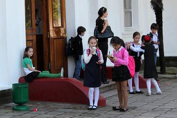 Una scuola a Sukhumi (foto: Giorgio Comai)