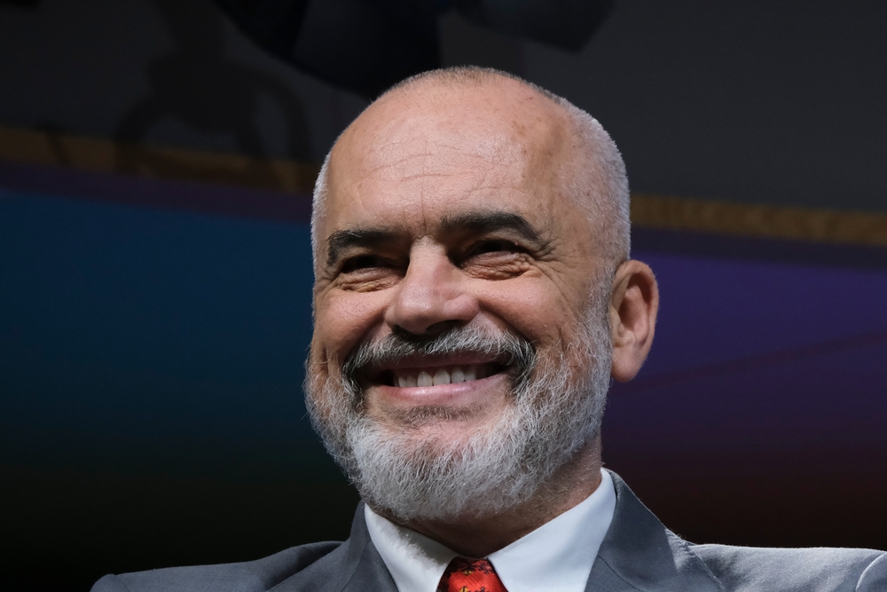 Il primo ministro albanese Edi Rama © Alexandros Michailidis/Shutterstock Il primo ministro albanese Edi Rama © Alexandros Michailidis/Shutterstock