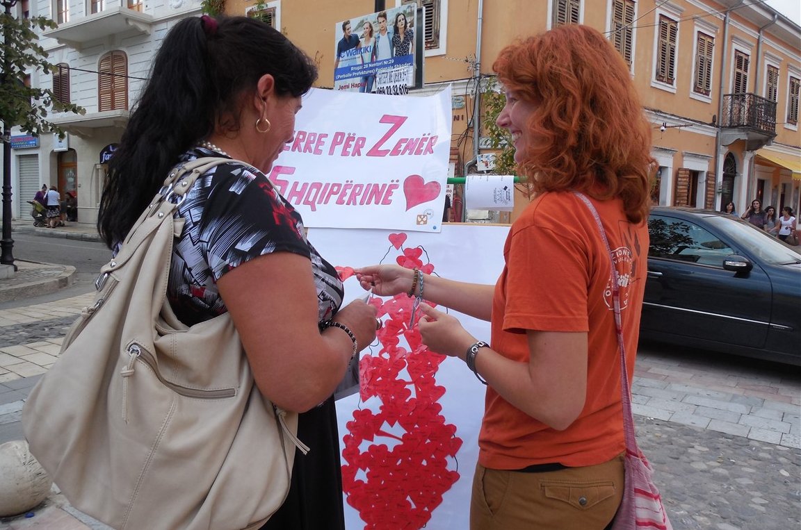 Un'iniziativa dell'Operazione Colomba nel nord dell'Albania (su gentile concessione Operazione Colomba)