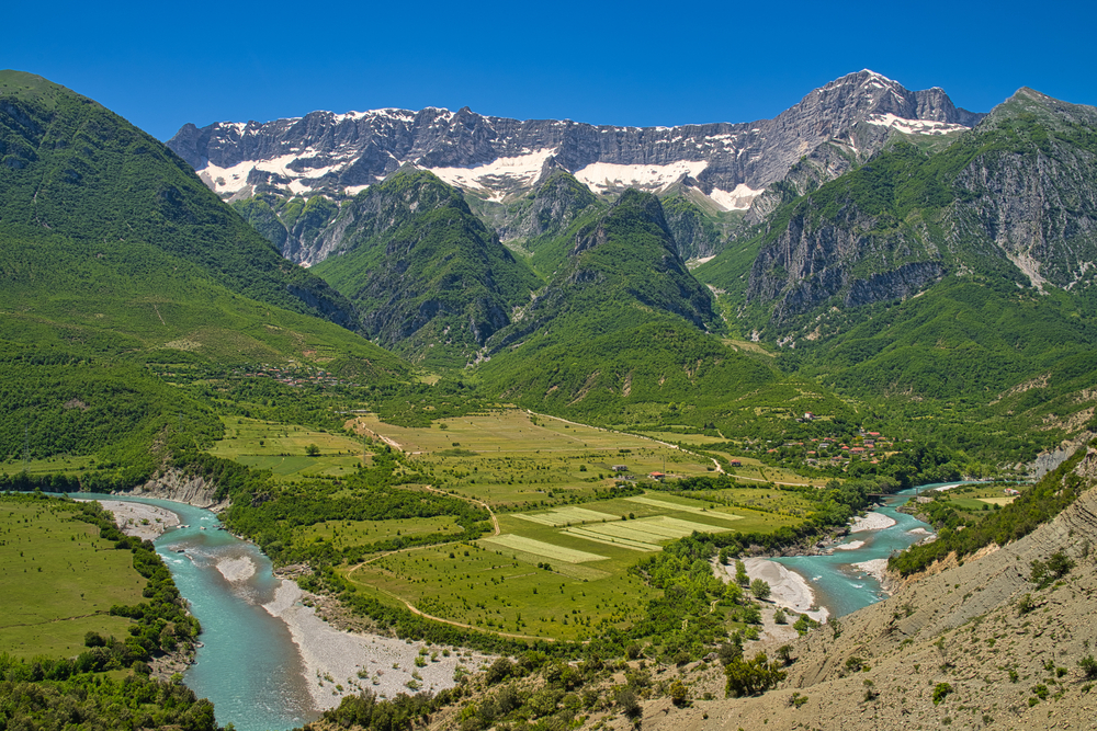 The Vjosa River near Kanikol, Albania - © Darkdriver84/Shutterstock