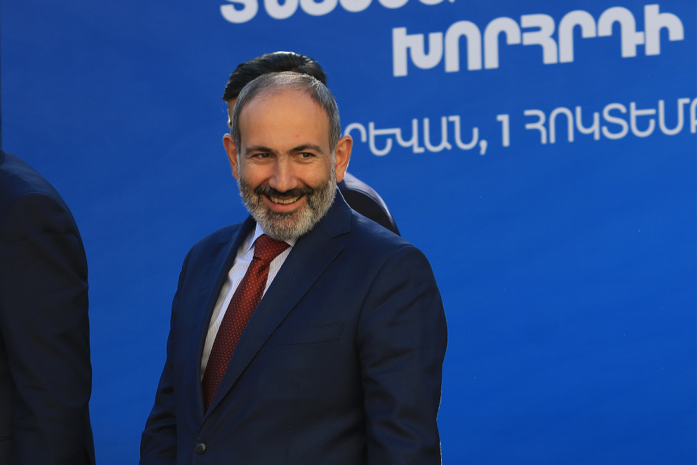 Il primo ministro armeno Nikol Pashinyan © Gevorg Ghazaryan/Shutterstock