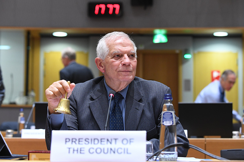 Josep Borrell (High Representative of the EU for Foreign Affairs and Security Policy, EEAS)  © European Union