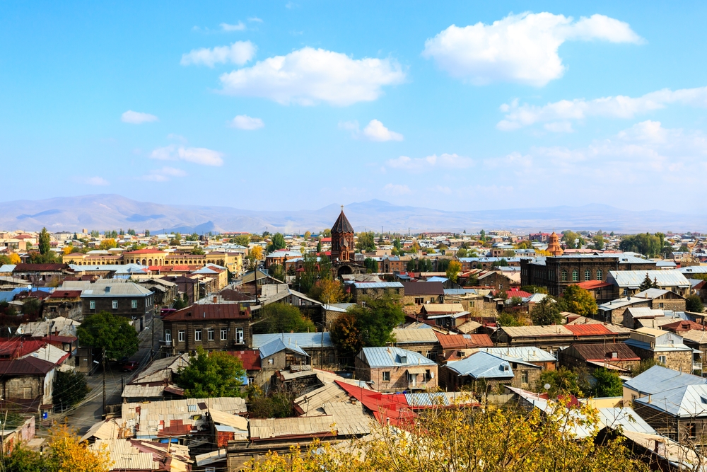 Una veduta di Gyumri, seconda città dell'Armenia - © VittoriaChe/Shutterstock