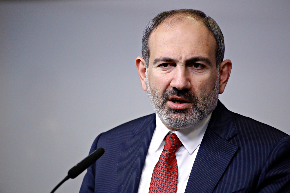 Il primo ministro armeno Nikol Pashinyan © Alexandros Michailidis/Shutterstock