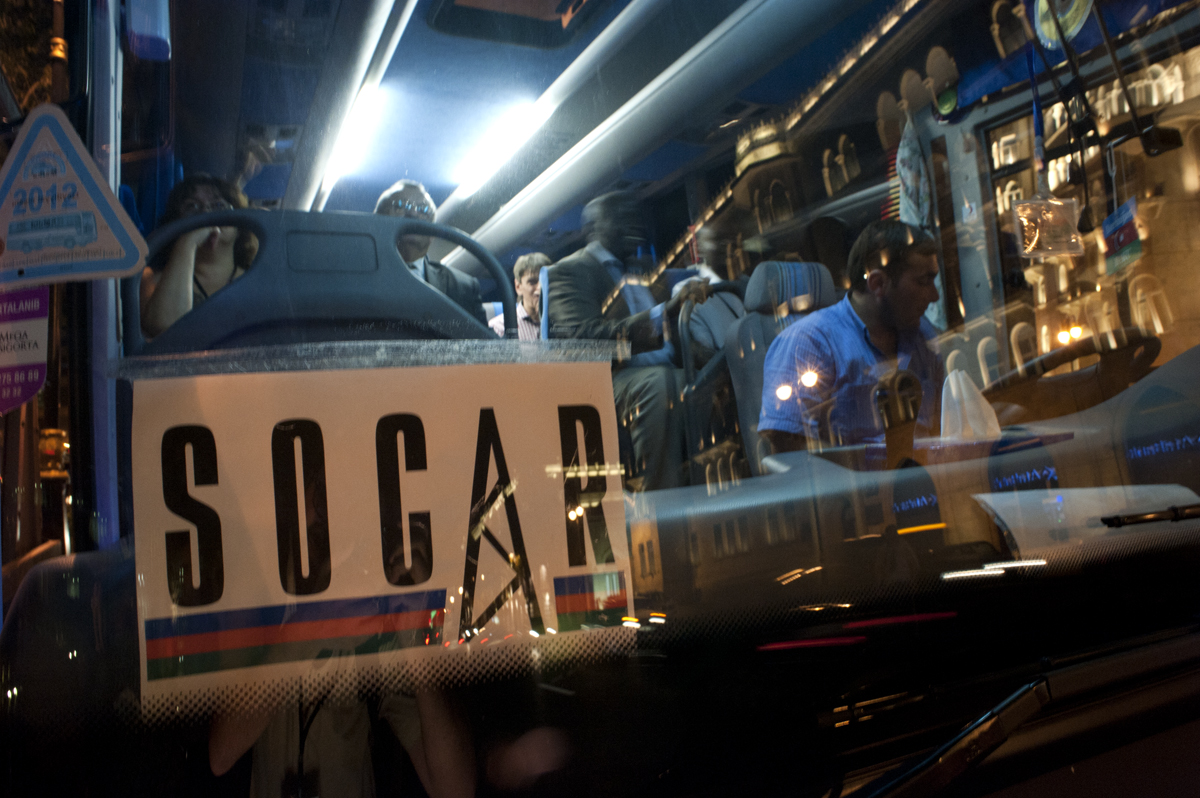 The "Socar" logo (photo Francesco Martino/OBC)