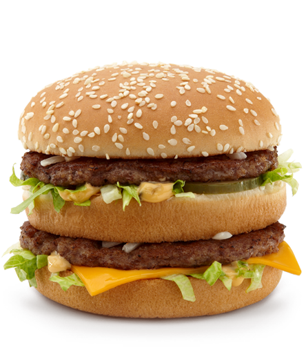 Big Mac (dal sito della McDonald's)