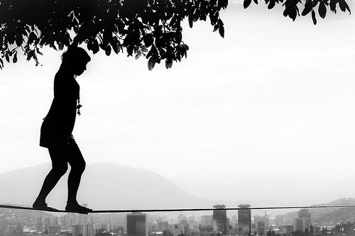 Walking over Sarajevo (Foto Nicolò Paternoster, Flickr)