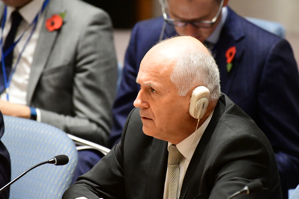 Valentin Inzko durante una seduta del Consiglio di sicurezza dell'ONU - foto © a katz/Shutterstock