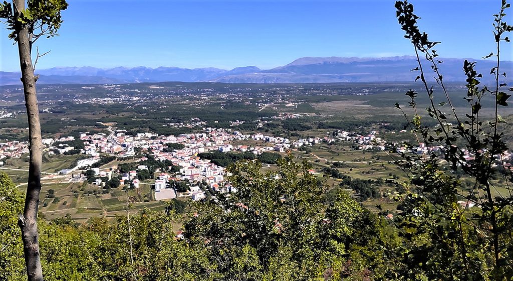 Veduta di Međugorje dalla cima del Monte Križevac - foto di Mariangela Pizziolo