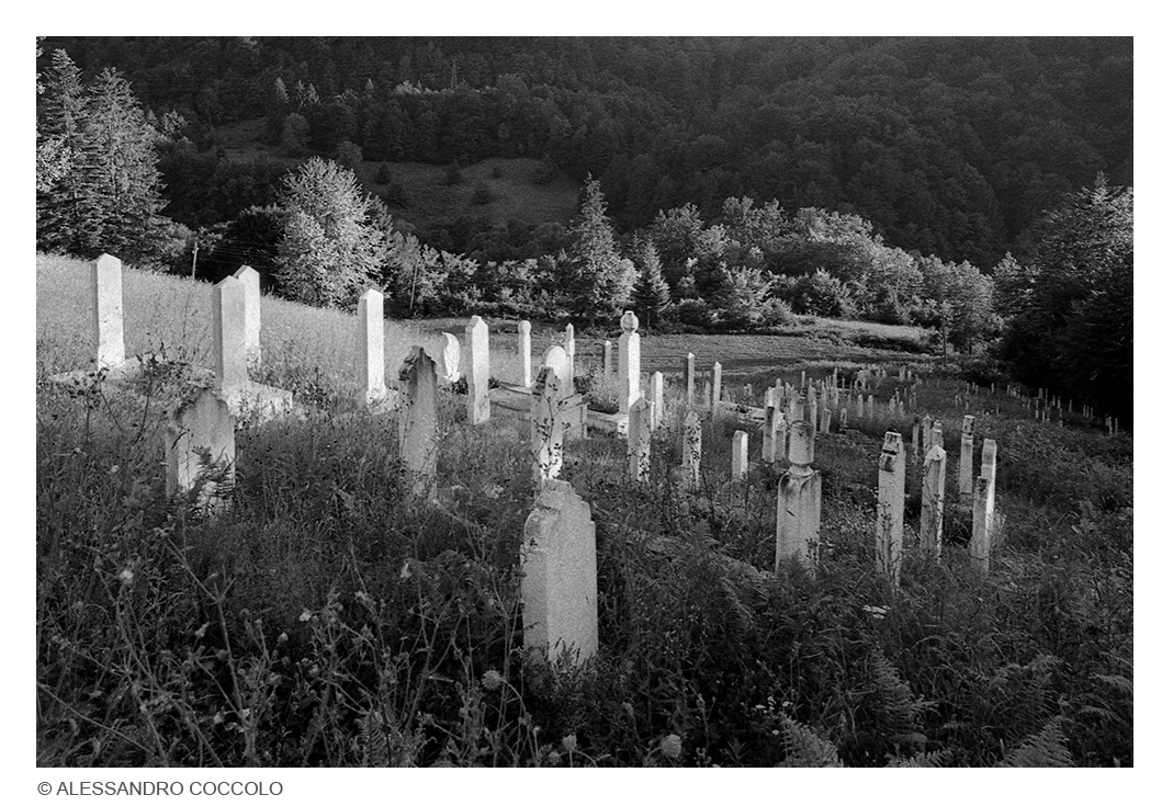 Un cimitero musulmano in Bosnia Erzegovina