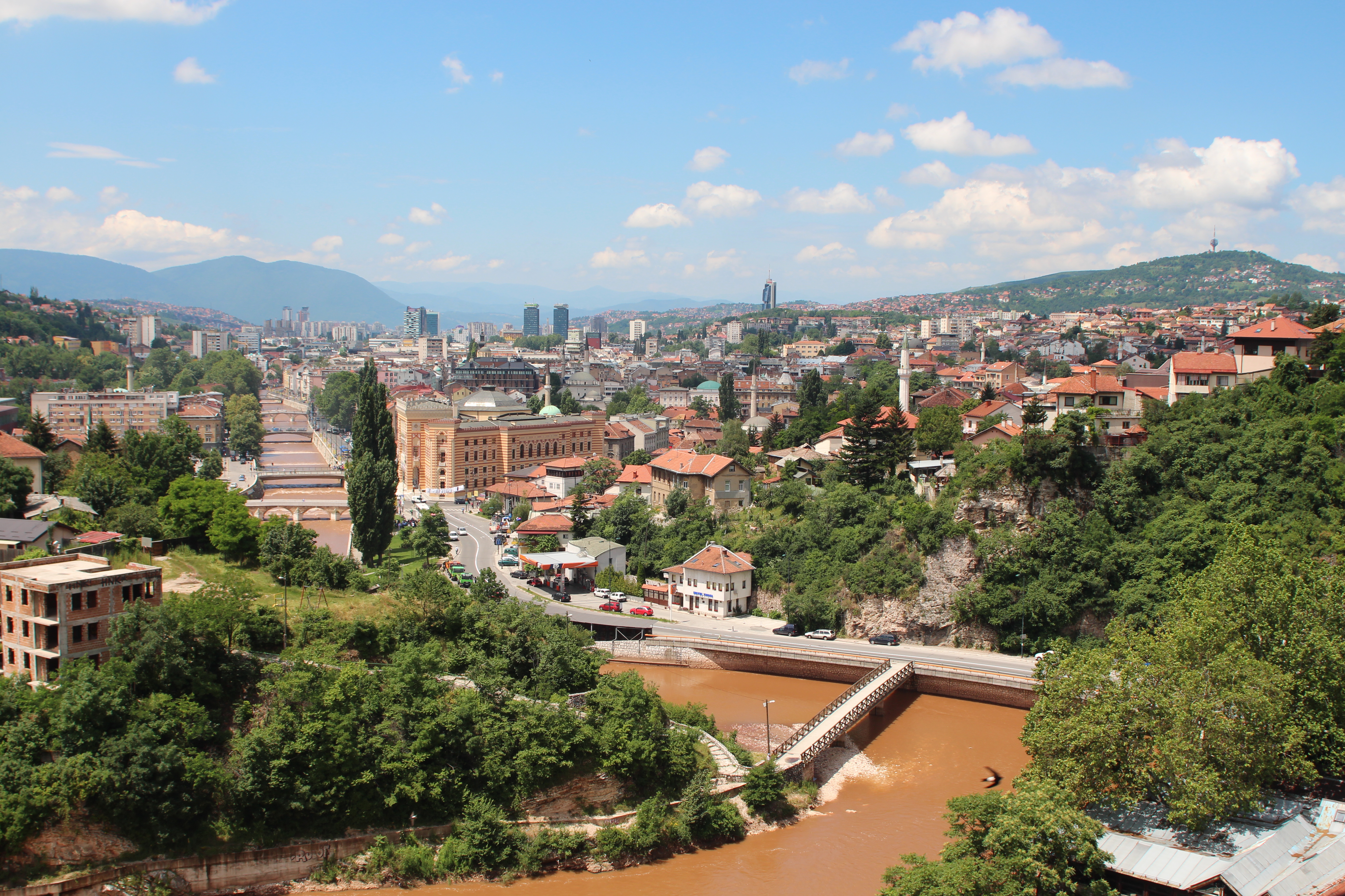 Sarajevo dall'alto, 28 giugno 2014 - foto di N. Corritore (OBC)