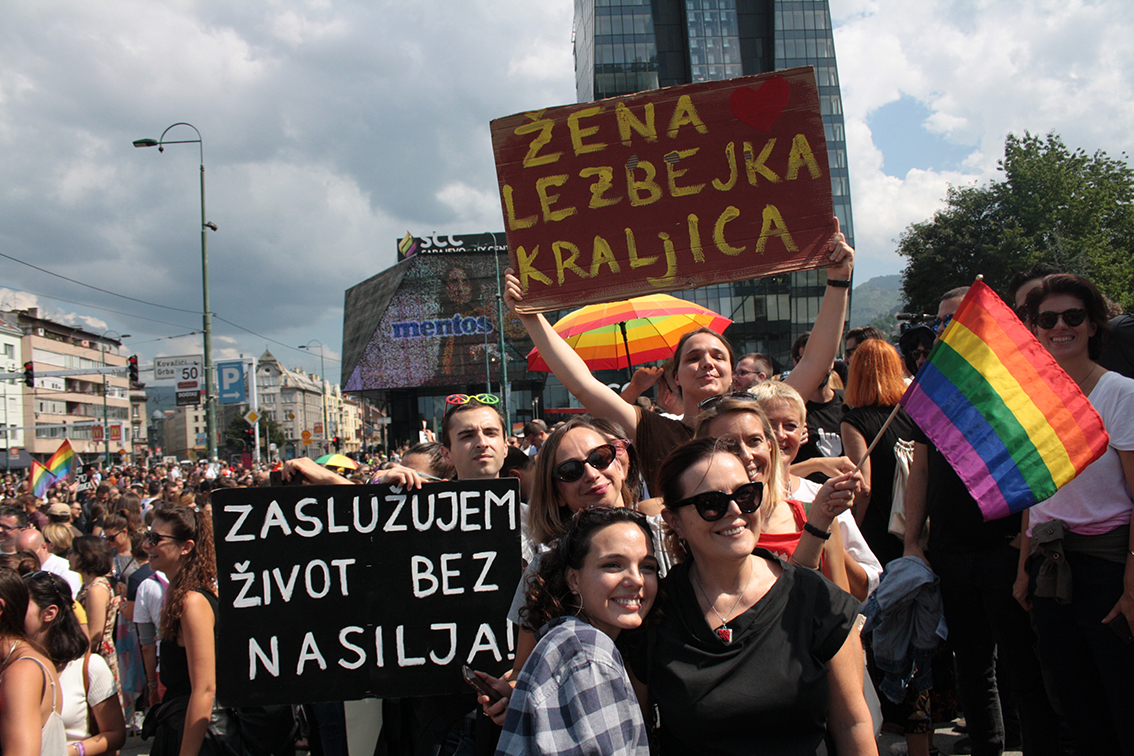 Sarajevo's Pride (photo Alfredo Sasso)