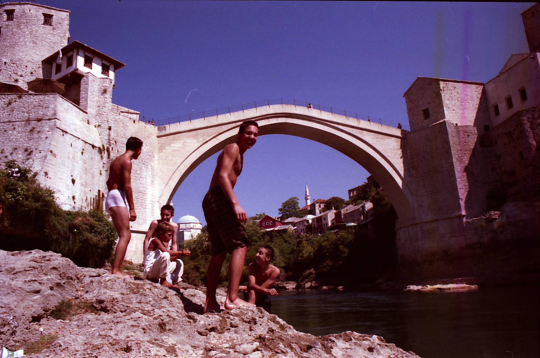 Il Ponte vecchio a Mostar (foto © M. Husejić) Il Ponte vecchio a Mostar (foto © M. Husejić)