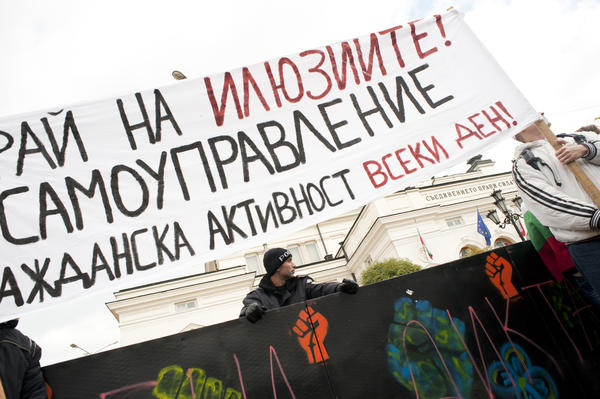 Proteste in Bulgaria (foto F. Martino)