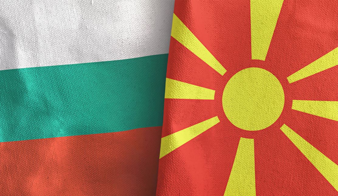 Flags of Bulgaria and North Macedonia - © NINA IMAGES - Shutterstock 