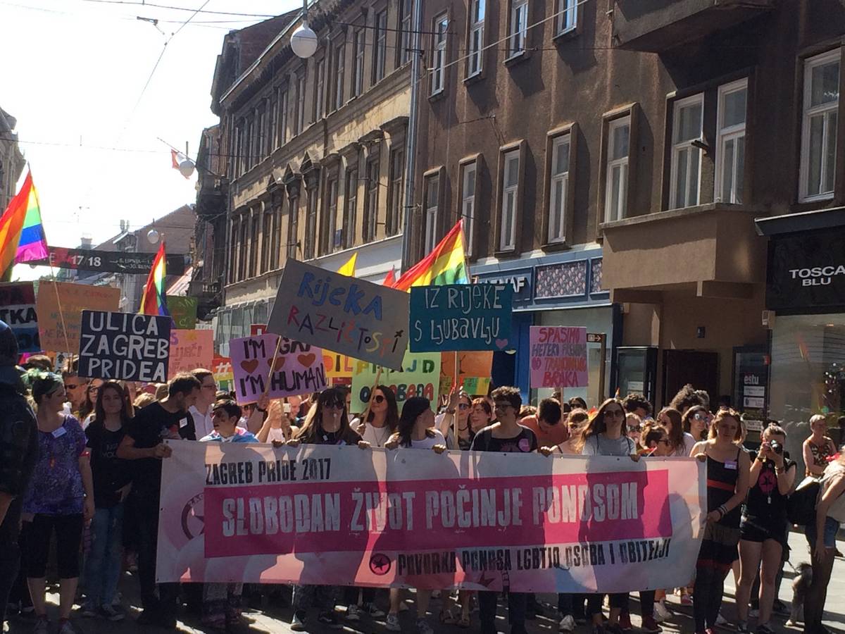 Pride a Zagabria (foto (F. Rolandi)