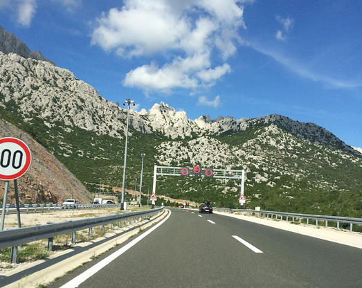 Autostrada in Croazia