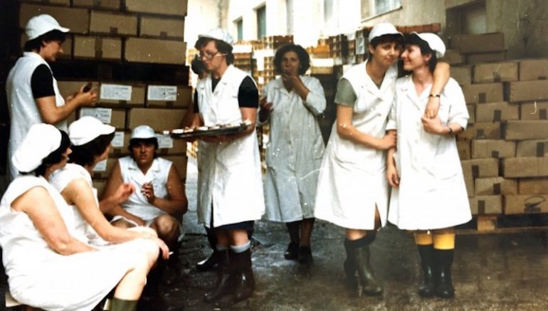 Lavoratrici della Plavica a Cres, foto H-Alter Lavoratrici della Plavica a Cres, foto H-Alter