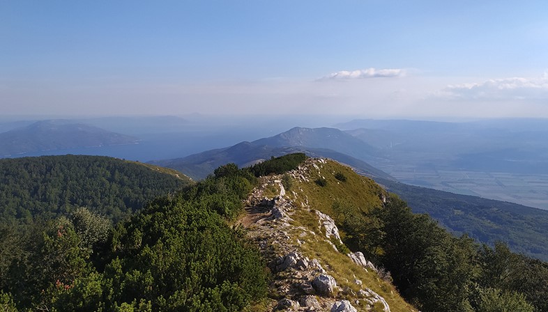 Vista panoramica dal Monte Maggiore - Foto F. Fiori