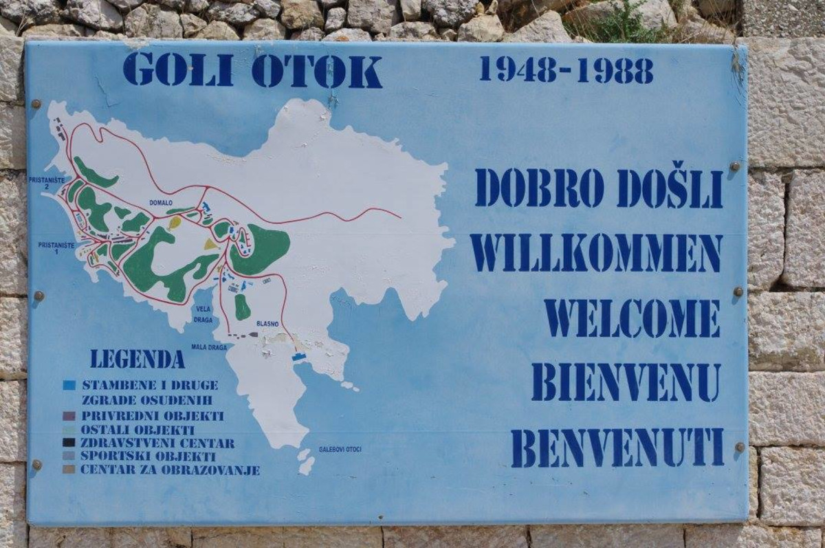 Benvenuti a Goli otok © foto Stefano Lusa Benvenuti a Goli otok © foto Stefano Lusa