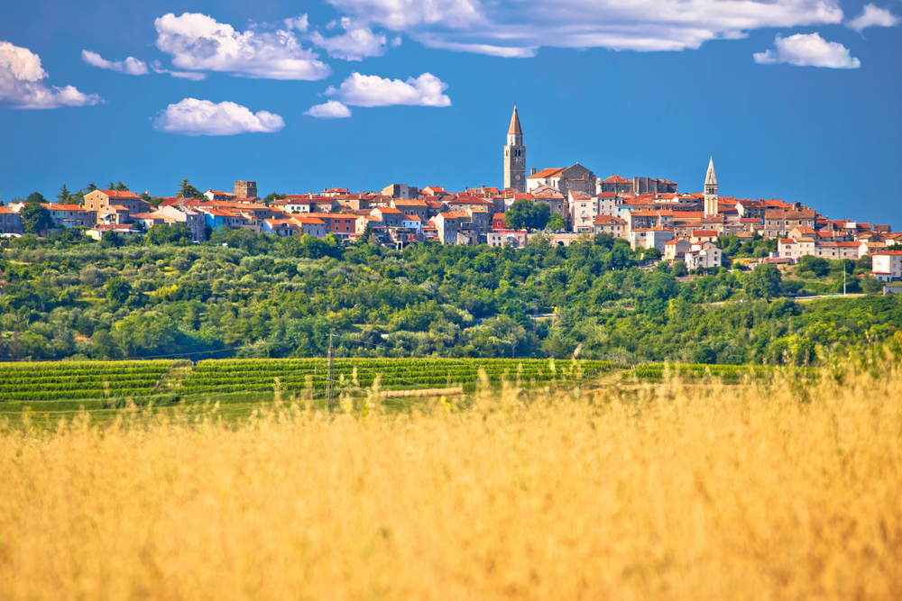 Buje, in Istria - © xbrchx/Shutterstock