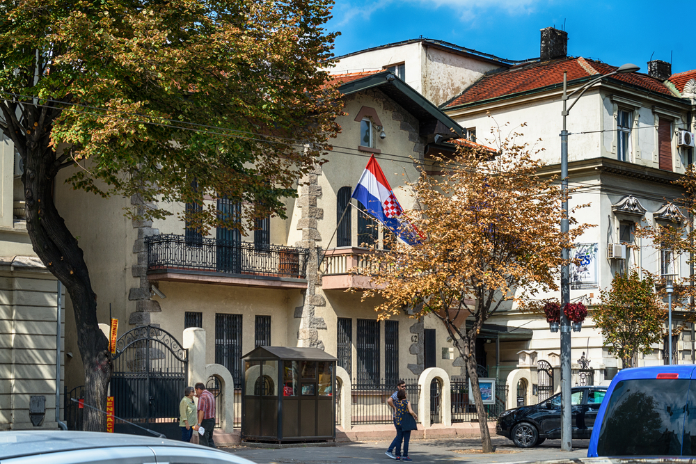 Ambasciata croata a Belgrado © Nenad Nedomacki/Shutterstock