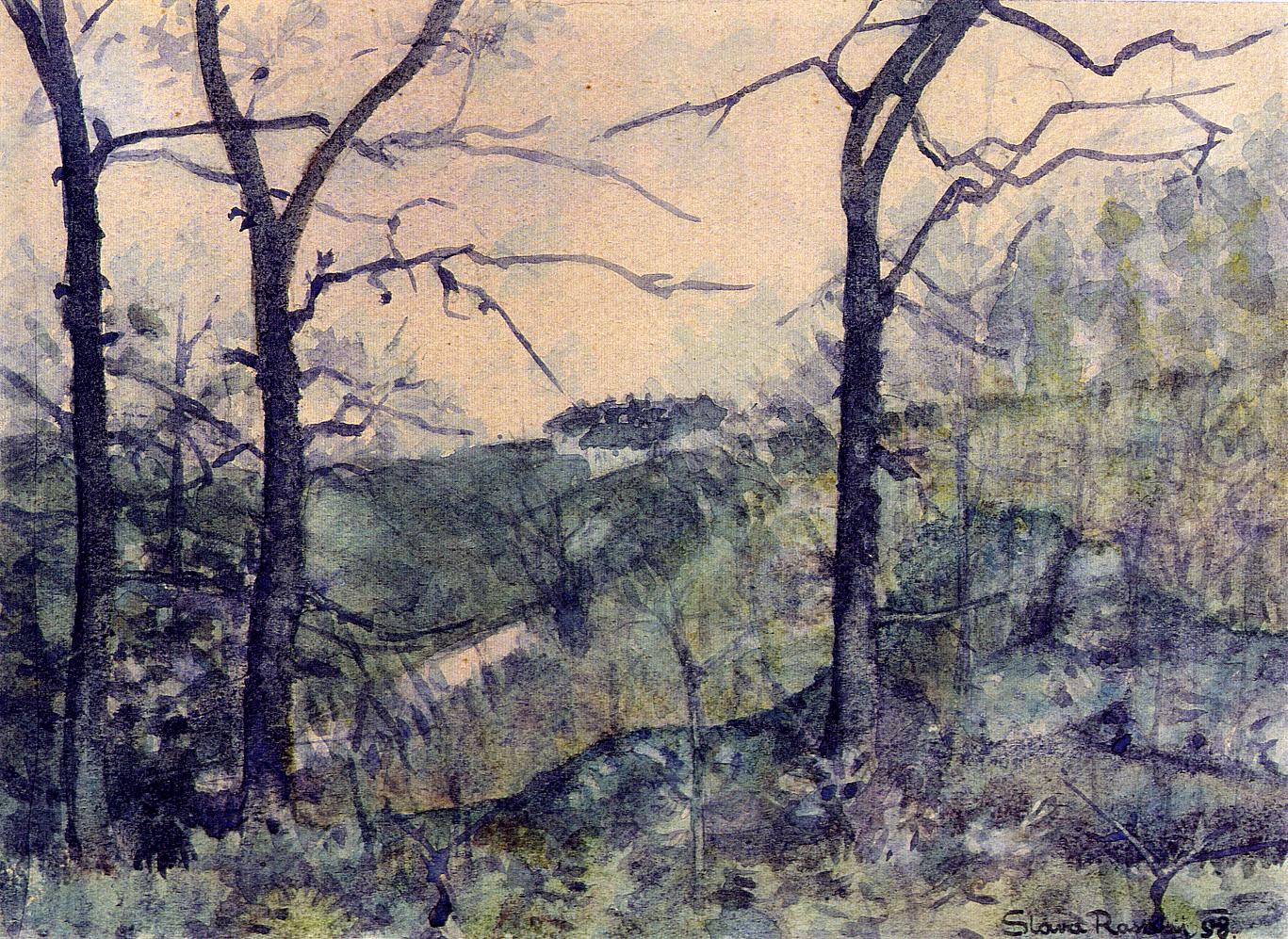 Vista di Ozalj (1898) Slava Raškaj Vista di Ozalj (1898) Slava Raškaj