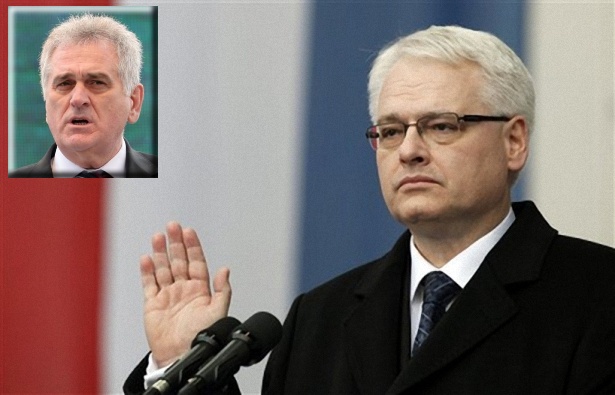 Ivo Josipović e Tomislav Nikolić (foto mondo.rs)