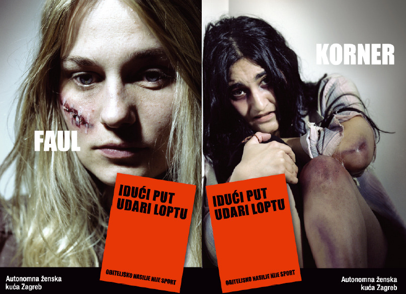 Campagna di sensibilizzazione contro la violenza domestica in Croazia Campagna di sensibilizzazione contro la violenza domestica in Croazia