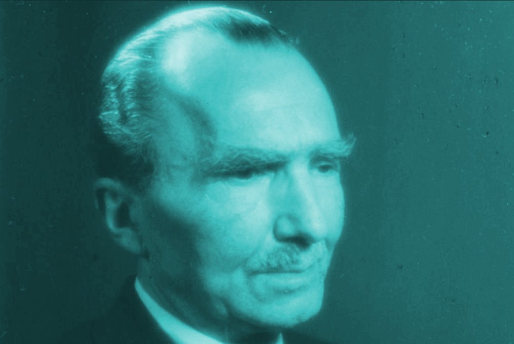 Un ritratto dello scrittore Nikos Kazantzakis Un ritratto dello scrittore Nikos Kazantzakis