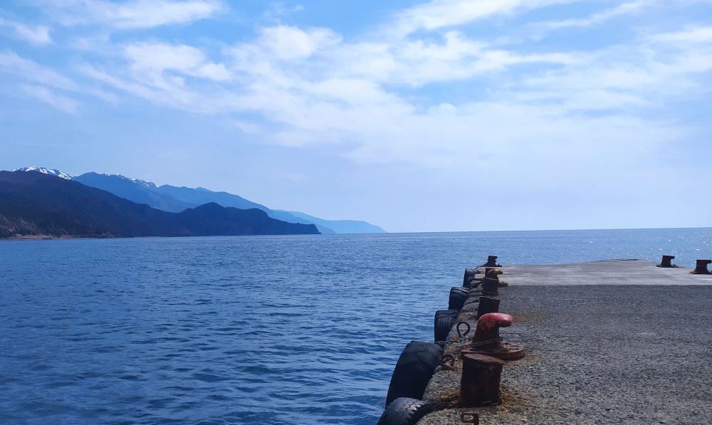 Il molo di Paleochora - foto di Fabio Fiori