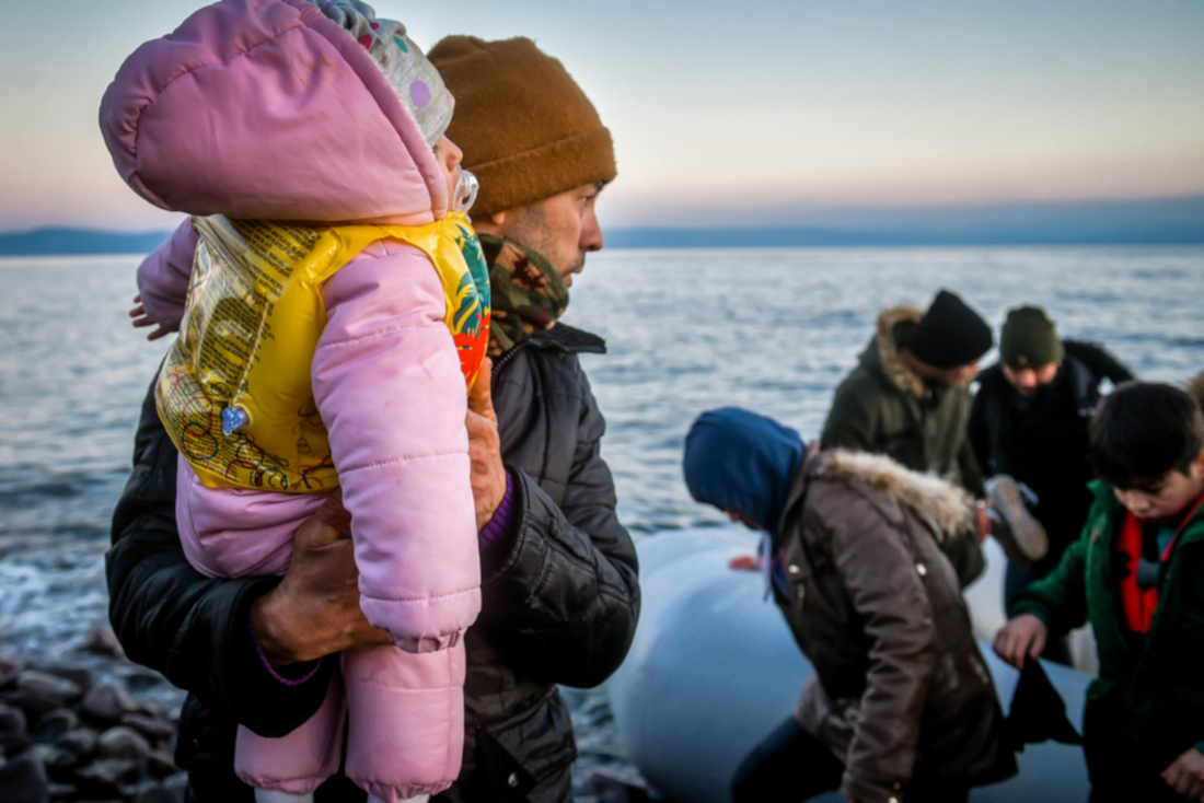 Lesbo, rifugiati arrivati dalla turchia - Foto di Ververidis Vasilis - Shutterstock