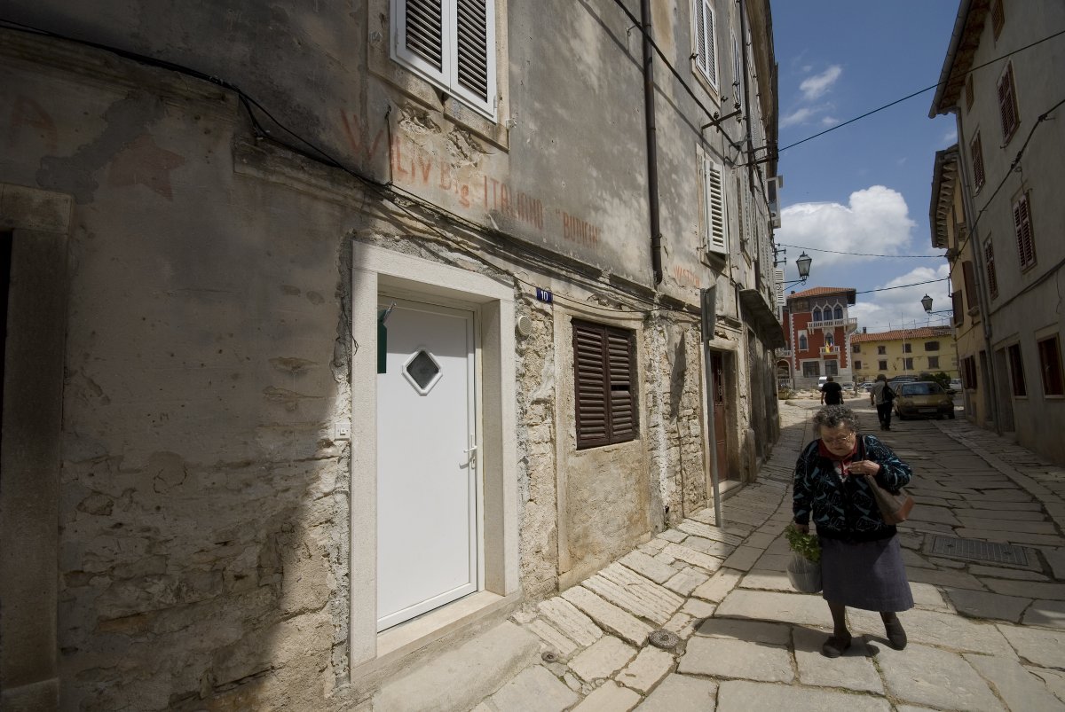 Centro storico di un borgo in Istria - foto Andrea Pandini