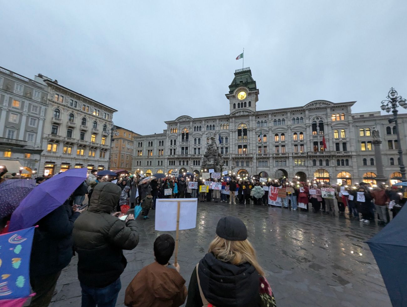 Trieste, manifestazione del 23 gennaio 2025 © Alessandro Gori