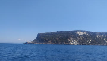 Isola di San Nicola, Punta Cimitero - foto di Fabio Fiori Isola di San Nicola, Punta Cimitero - foto di Fabio Fiori