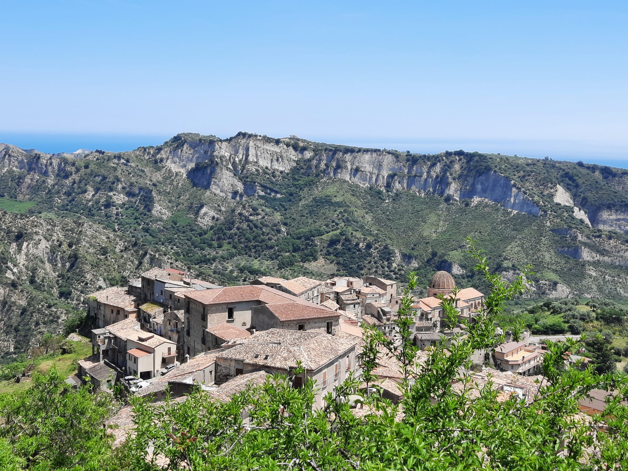 Il paesino di Stilo (foto G. Vale)