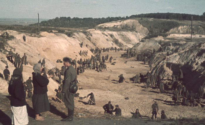 Una scena el documentario Babi Yar