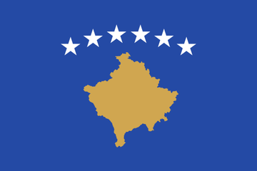 Bandiera del Kosovo - Foto di Andreyyshore, CC BY-SA 3.0