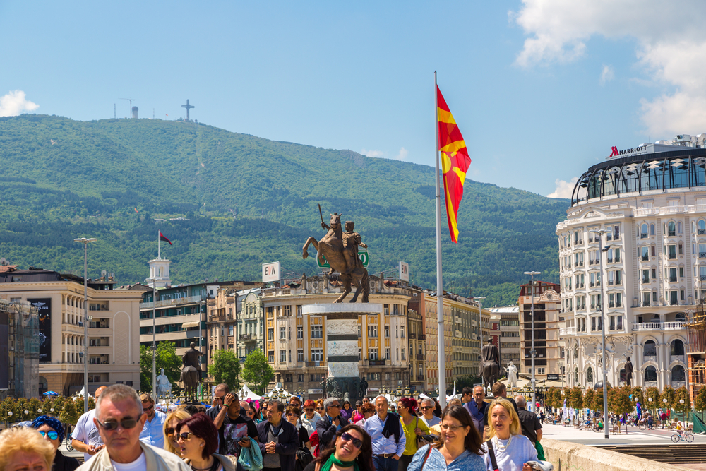 In centro a Skopje - © S-F/Shutterstock