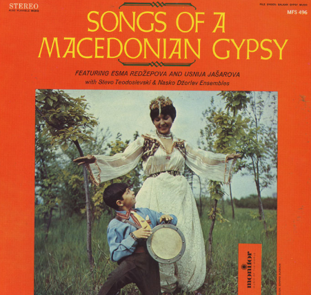 Esma Redžepova, copertina del disco Songs of Macedonian Gipsy