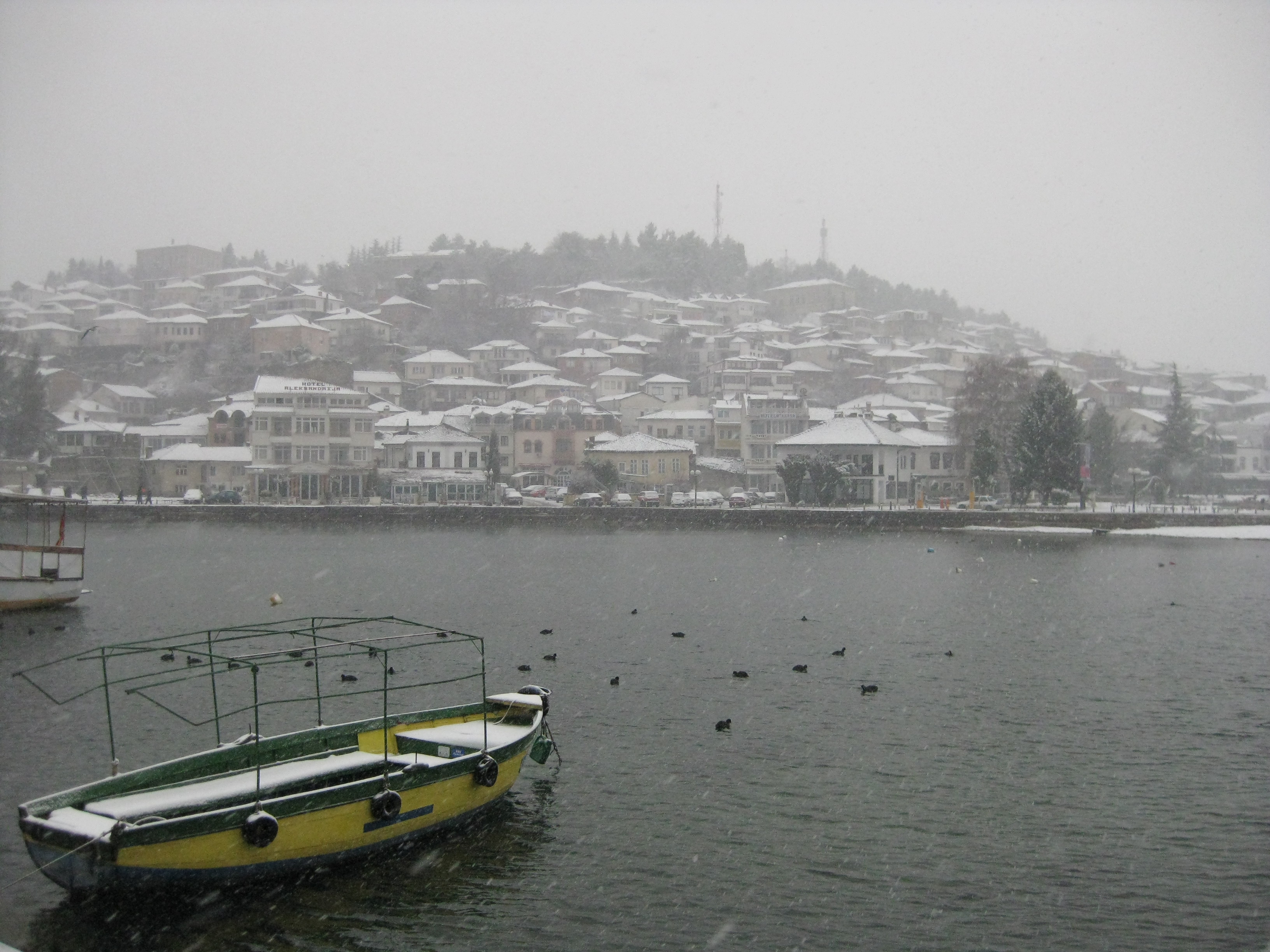 Ohrid d'inverno 