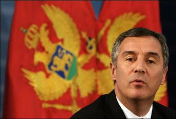 Milo Djukanovic, ex premier del Montenegro