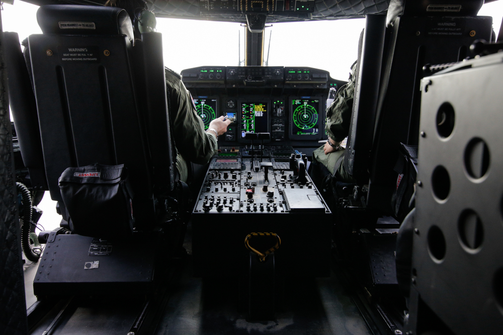 In un veivolo di stanza presso la base militare Mihail Kogalniceanu, Romania - © Mircea Moira/Shutterstock