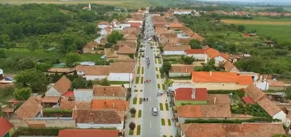 Aerial view of Ciugud - Youtube